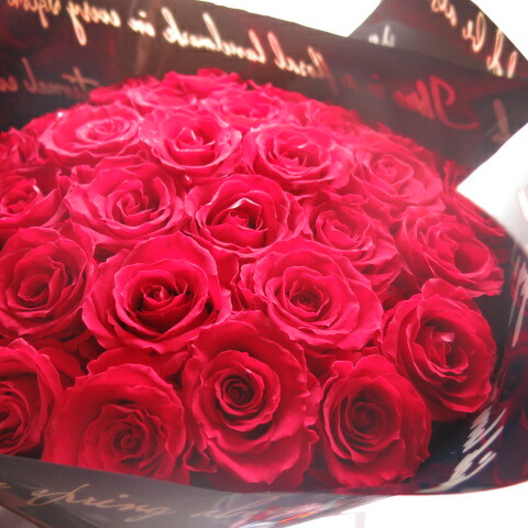 楽天市場】赤バラ プリザーブドフラワー 赤バラ 花束 赤バラ13本使用×2