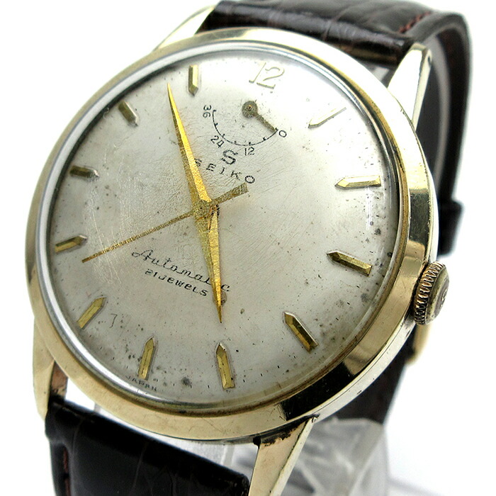 楽天市場】質屋 腕時計 稼働 セイコー SEIKO 8325-8000 自動巻き SS