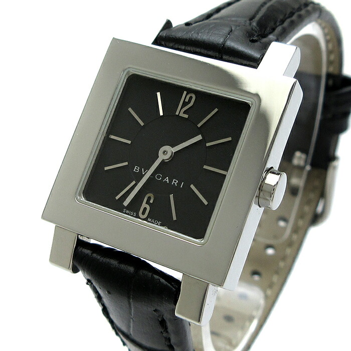 ✨BVLGARI✨ブルガリ✨クアドラード✨SQ22SS✨ブラック文字盤✨腕時計✨ 楽天市場】BVLGARI ブルガリ クアドラード SQ22SS スクエア SS