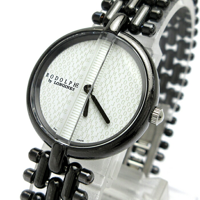 【美品】ロンジン ルドルフ クォーツ【153 2901】【稼働品】レディース 楽天市場】ルドルフ バイ ロンジン ラウンド 腕時計 レディース 2針 SS