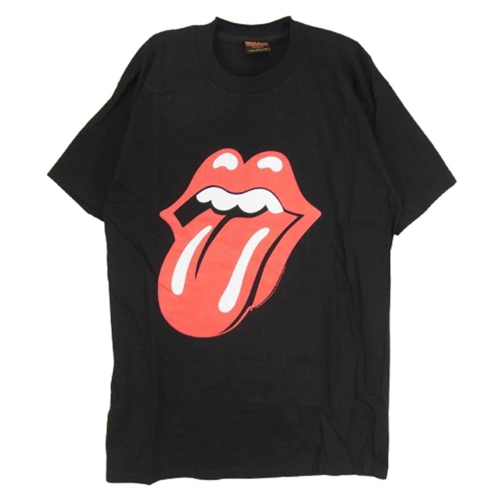 ヴィンテージ VINTAGE 90s USA製 The Rolling Stones ローリング ストーンズ BROCKUM ブロッカムボディ 94/95 Voo Doo Lounge バンド Tシャツ BLACK ブラック系 L 【極上美品】 メンズ【古着】【中古】