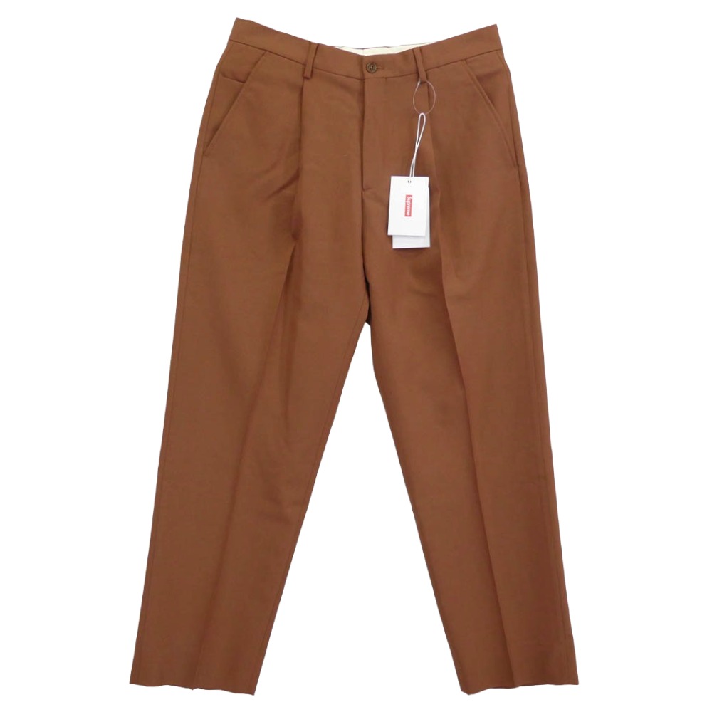 formaggi 　Supreme スラックス 楽天市場】新品 シュプリーム SUPREME Pleated Trouser トラウザーズ