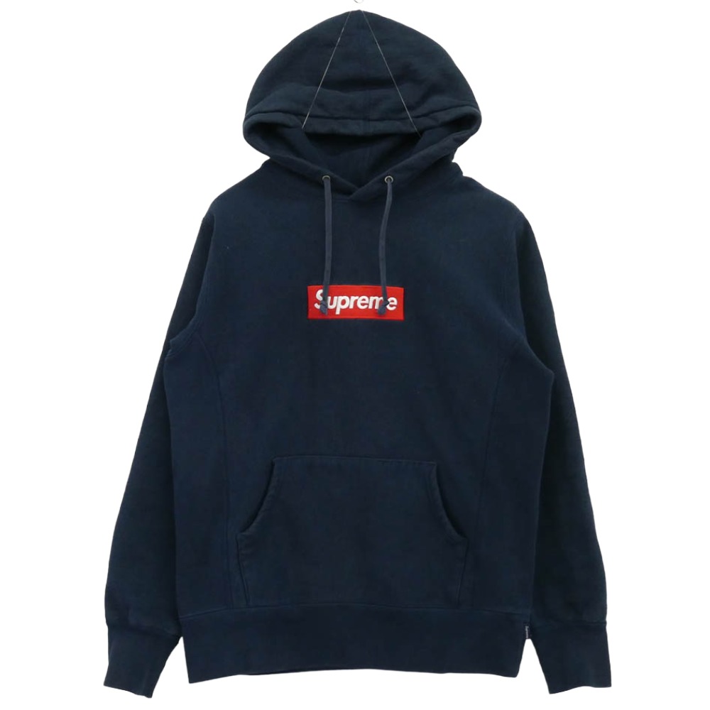 Supreme シュプリーム 12AW Box Logo Hooded Sweatshirt ボックス席ロゴタイプ フーデッド フーディー トレーナー パーカー 米国海軍系 S  メンズ【古着】【中古】