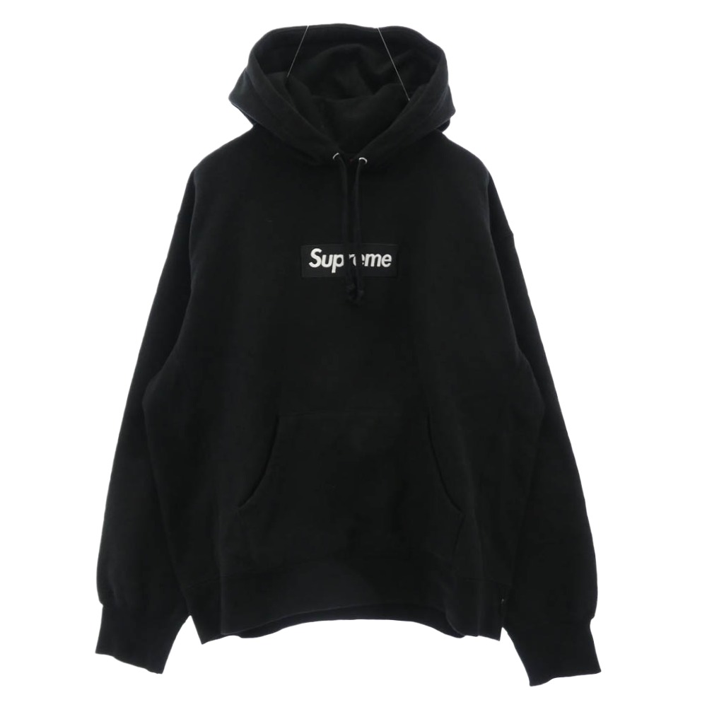 Supreme シュプリーム 23AW Box Logo Hooded Sweatshirt ボックス席ロゴタイプ トレーナー フーディー パーカー 黒いこと系 S  メンズ【古着】【中古】