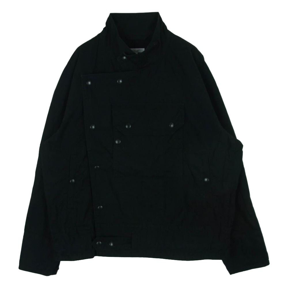 Engineered Garments エンジニアードガーメンツ Moto Jacket Duracloth Poplin 自動二輪車 ダンス楽隊色合い 上衣 黒いこと系 XS  メンズ【古着】【中古】