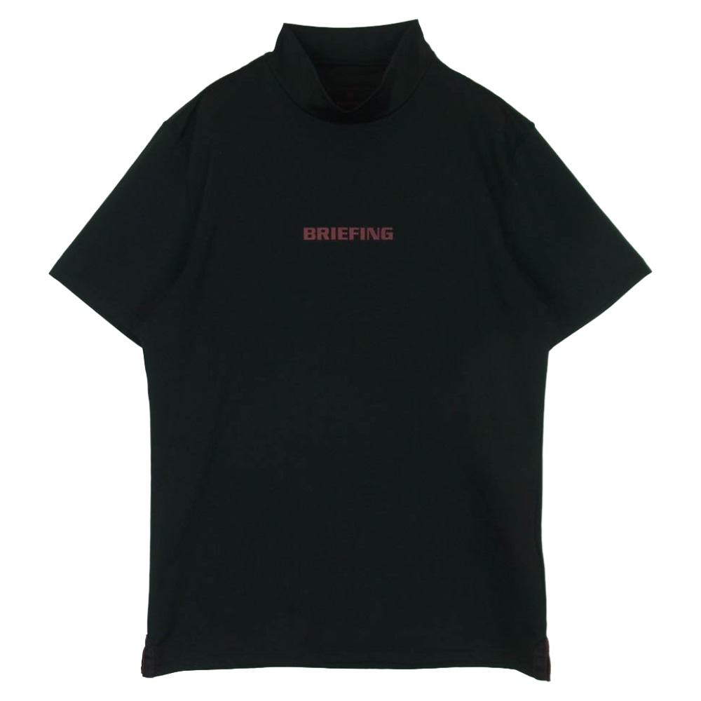 BRIEFING ブリーフィング BBG223M05 TOUR HIGH NECK ゴルフ 周遊旅行 ハイネック トップス プルオーバー 黒いこと系 M  メンズ【古着】【中古】