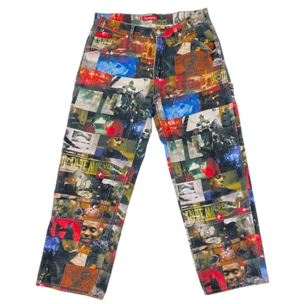 Supreme Hysteric Glamour スネーク ペインターパンツ Supreme/Hysteric Glamour Snake Double Knee Denim Pant - UG.SHAFT