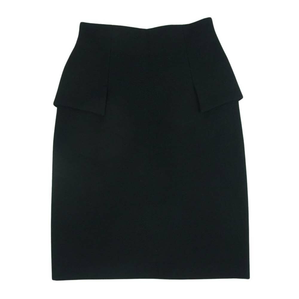 yohji y's スカート　2 WOOL GABARDINE PANEL FLARE SKIRT(XS Black): Vintage 1.2｜THE