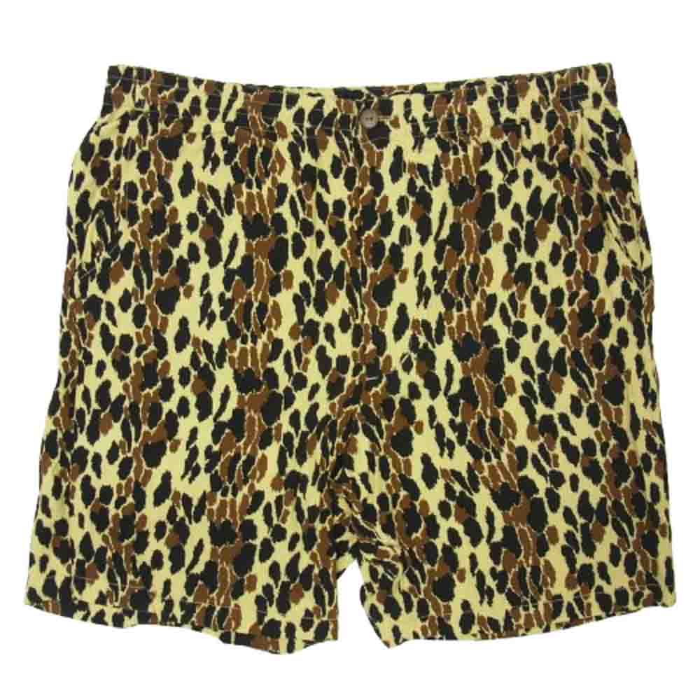 新品未使用　ワコマリア　レオパードハワイアンショーツ 楽天市場】【中古】WACKO MARIAレオパードハワイアンショーツ ベージュ