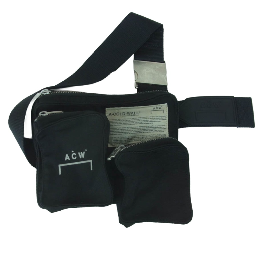 アコールドウォール A-COLD-WALL V2 HOLSTER BAG ホルスター バッグ ナイロン ブラック系 メンズ【中古】