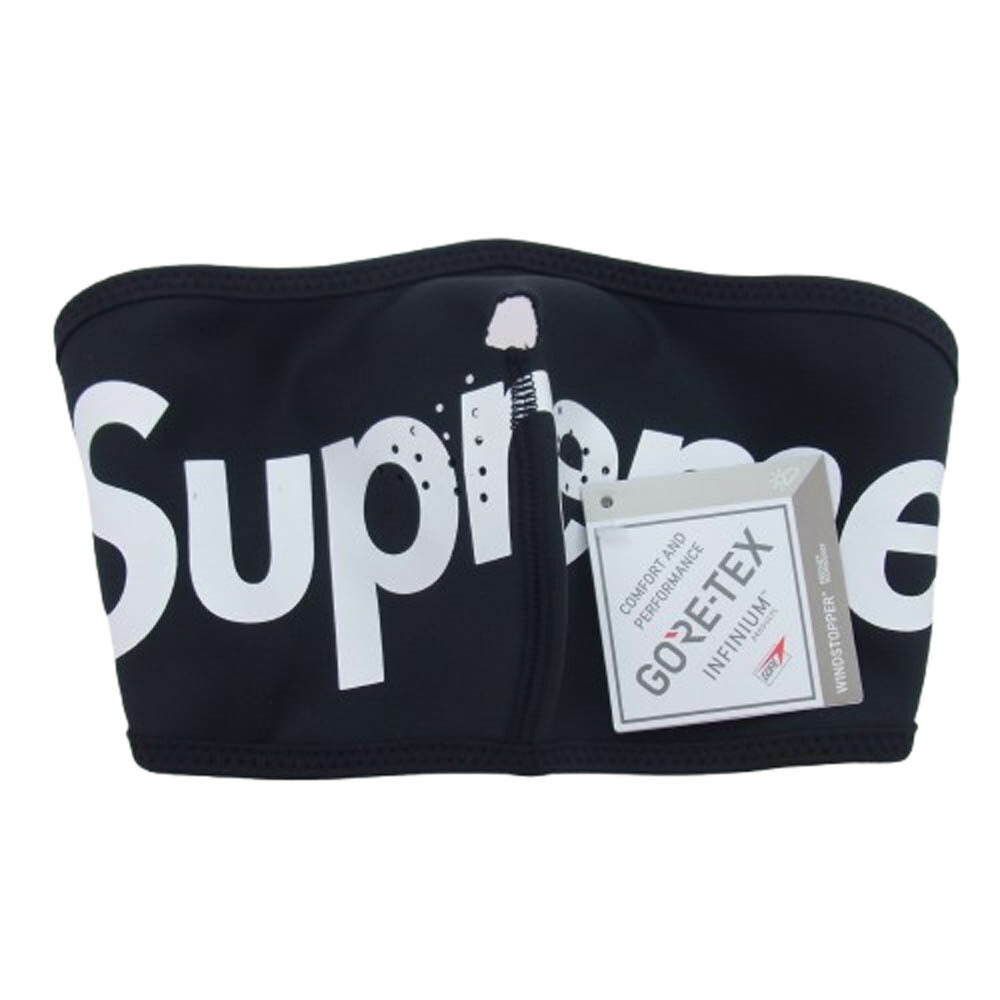 supreme WINDSTOPPER® フェイスマスク ブラック Supreme WINDSTOPPER Facemask (FW24) - $48