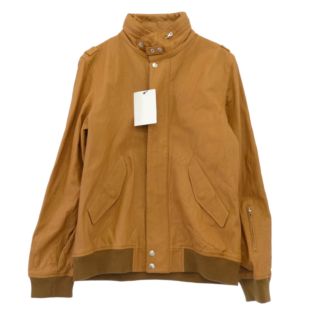 SOPHNET. ソフネット 08AW SOPH-89026 10周年不死化 シープスキン なめし革 照明ランプ色合い 上衣 上衣 赤銅色系 L 【美品】 メンズ【古着】【中古】
