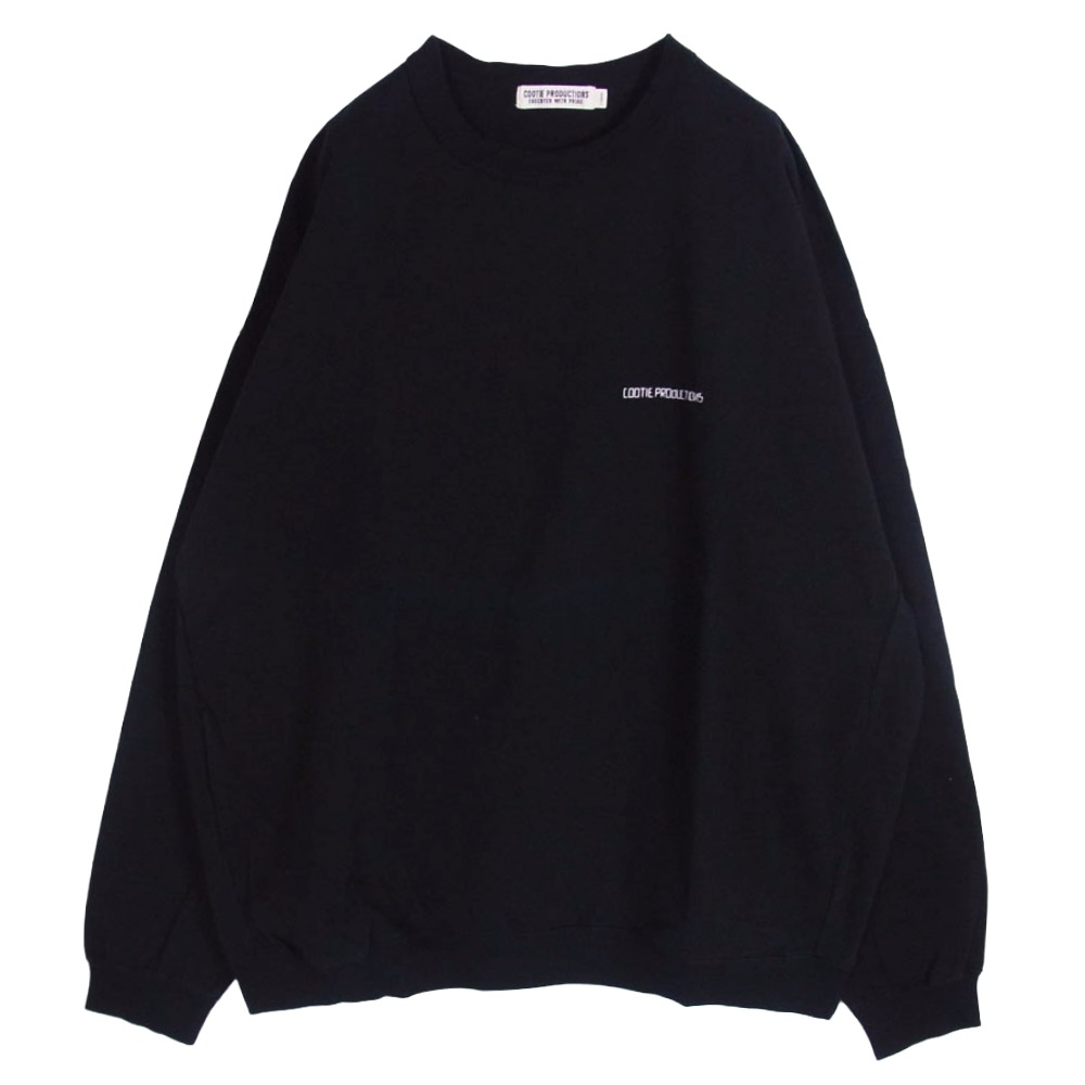 COOTIE クーティー DRY TECH OVERSIZED SWEAT ドライテックオーバーサイズ 流汗 黒いこと系 L  メンズ【古着】【中古】 トップス-メンズファッション-Tシャツ・カットソー