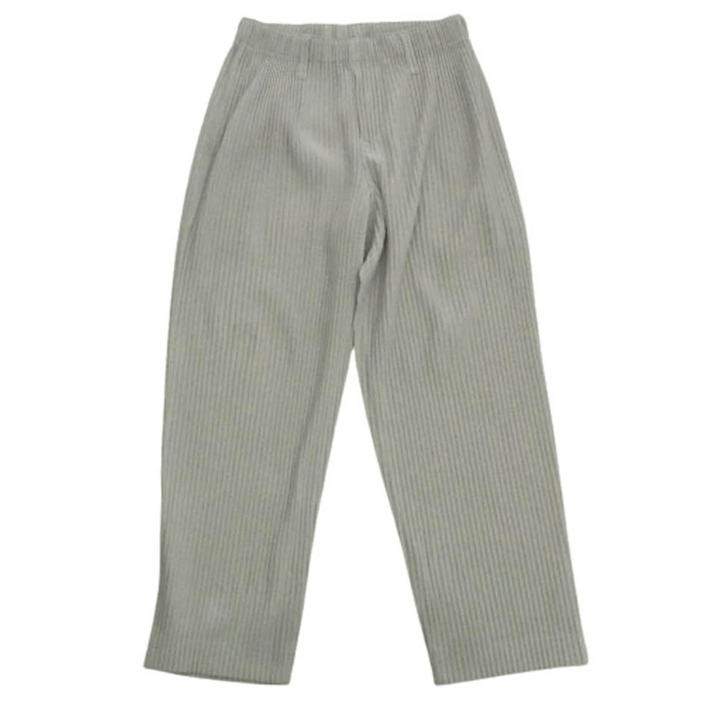 HOMME PLISSE オムプリッセイッセイミヤケ プリーツ パンツ ３ HOMME PLISSE ISSEY MIYAKE(イッセイミヤケオムプリッセ) 裾