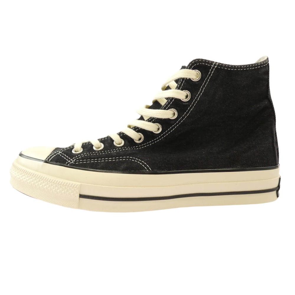 CONVERSE コンバース 25SS 1空想科学小説044 ALL STAR LGCY DM HI / AT DENIM JOURNEY PACK オールスター レガシー ジーンズ 旅行 容器に並べる 御機嫌取りすてる スニーカー 黒いこと系 27.5糎 【より良い美品】 メンズ【中古】