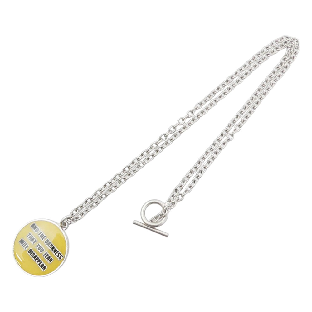 カミヤ KAMIYA G16AC204-0 DARKNESS Necklace Brass 真鍮 ダークネス ネックレス シルバー系 【極上美品】 メンズ【中古】