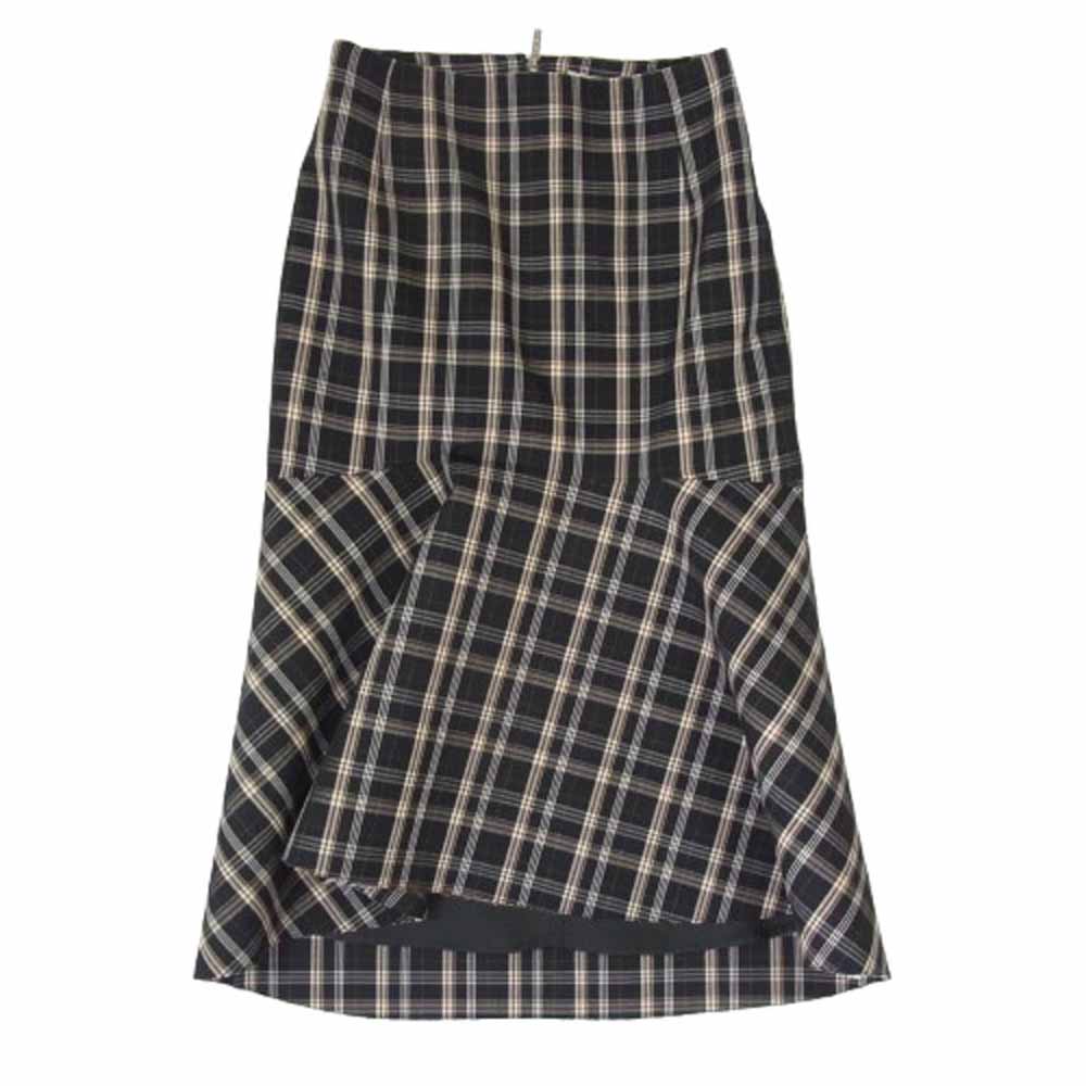美品　バレンシアガ　スカート 美品】BALENCIAGAバレンシアガ fancy pleats スカート - メルカリ