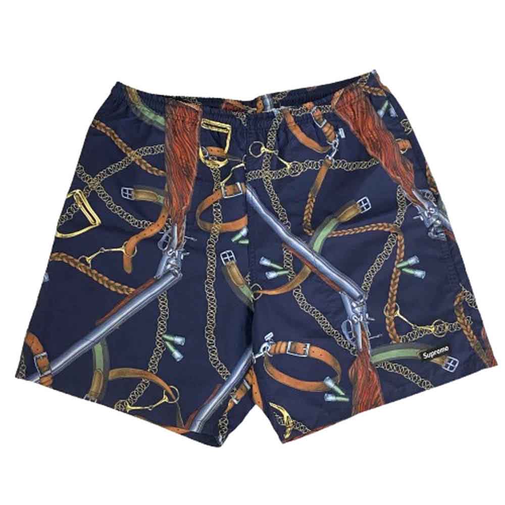 Supreme シュプリーム 14SS Remington Water Short レミントン ウォーター ショーツ ボックスロゴタグ付 【極上美品】 メンズ【古着】【中古】