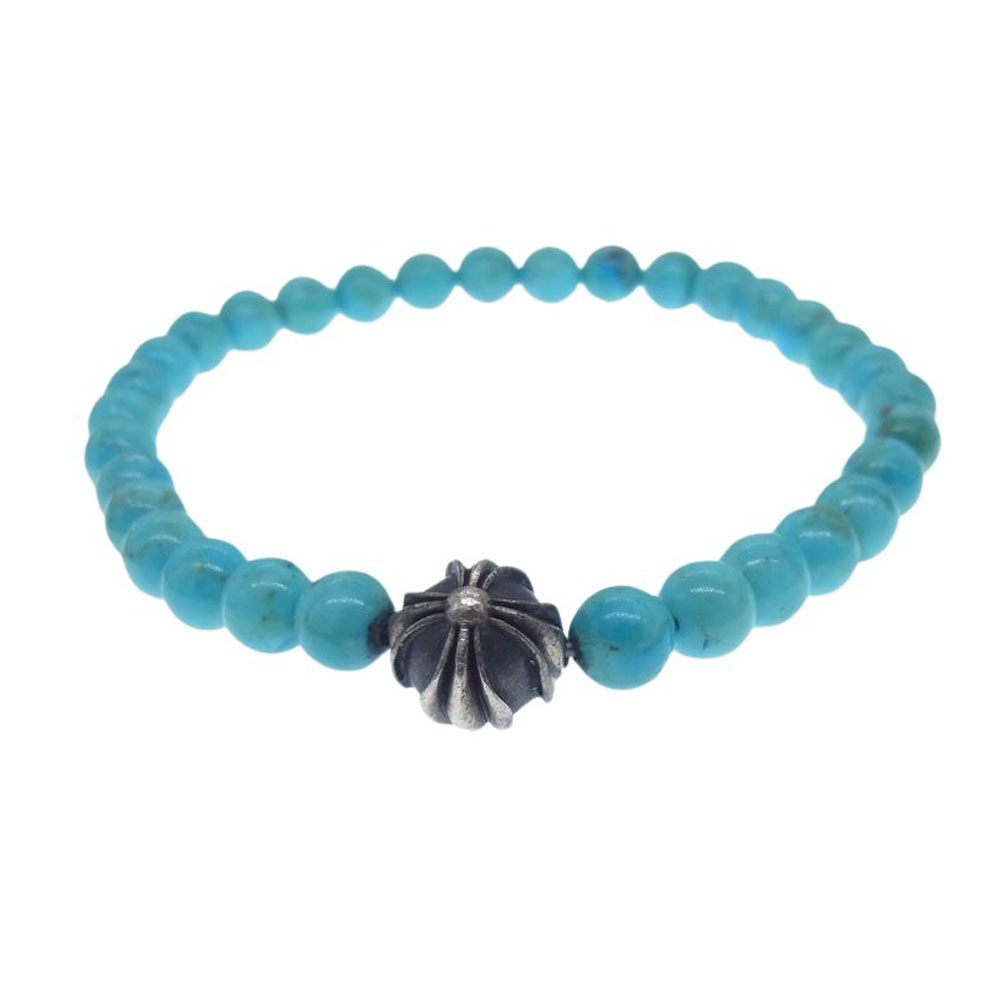 楽天市場】CHROME HEARTS 4MM TURQUOISE BEADS RING W/CROSS