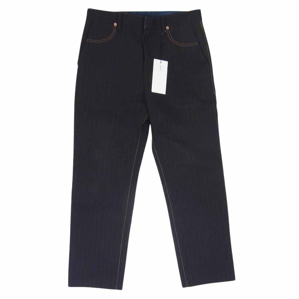 sacai COTTON TWILL ワイドシルエットパンツ 定価57,200円 sacai - サカイ パンツ デニムパンツ ワイドシルエット コットン