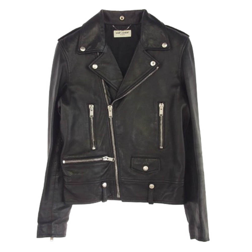 超希少！Saint Laurent Paris 16AW　フリンジライダース 名作】SAINT LAURENT PARIS フリンジレザージャケット
