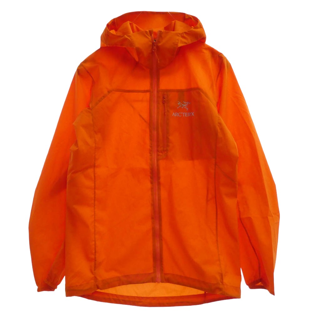 ARC\u0027TERYX アークテリクス 25172 Squamish Hoodie Men\u0027s スコーミッシュ フーディ メンズ ナイロン上衣 オレンジ色系 XS  メンズ【古着】【中古】