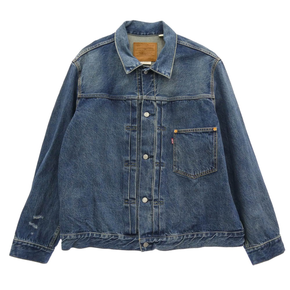 Levi\u0027s リーヴァイズジーンズ A9518-0000 JOURNAL STANDARD 別注 TYPE1 TRUCKER JACKET ジーンズ 上衣 インディゴブルー系 XXL  メンズ【古着】【中古】