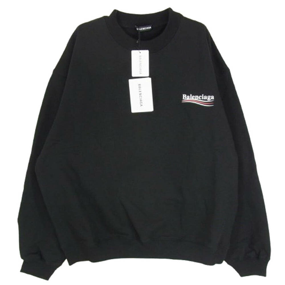 セール!!BALENCIAGA★697869 BALENCIAGA 2021AW Campaign Logo Sweatshirt 697869 TKVI9 Size