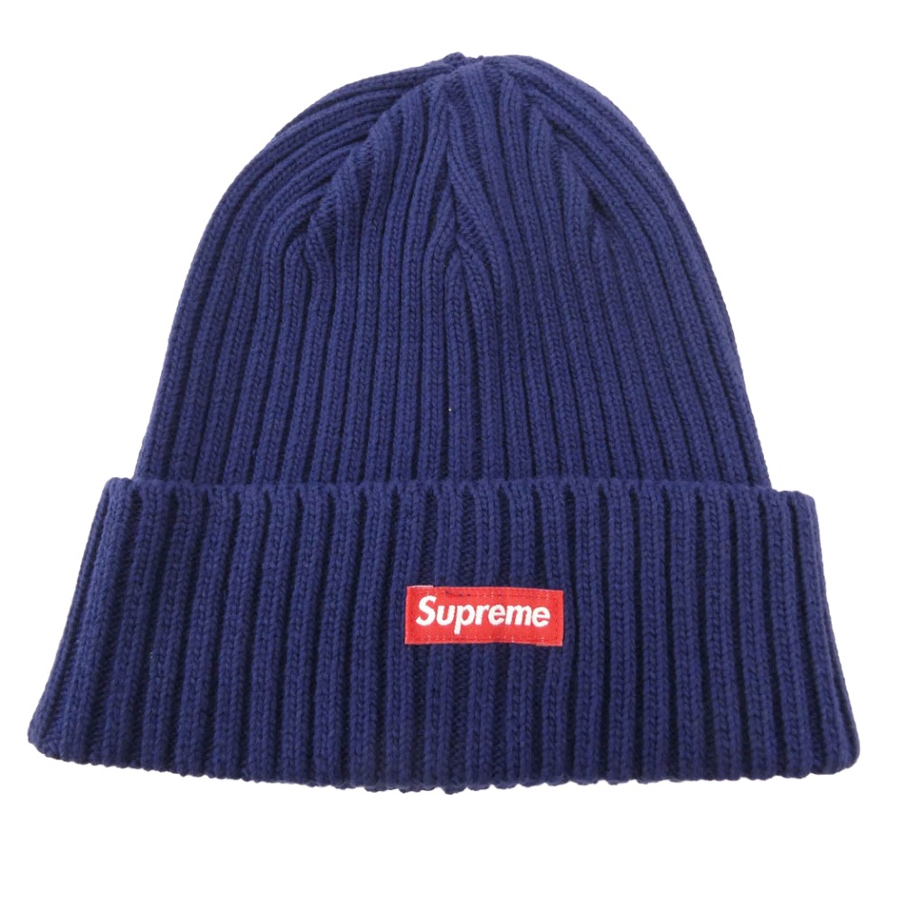 Supreme シュプリーム 25SS Overdyed Beanie オーバー ダイ ビーニー ニット キャップ ネイビー ネイビー系 【極上美品】 メンズ【中古】