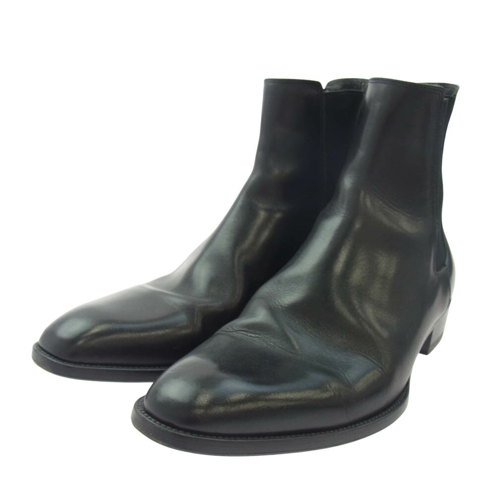 c0624 【新品同様・試着程度】 サンローラン サイドゴアブーツ 40 黒 c0624 【新品同様・試着程度】 サンローラン サイドゴアブーツ