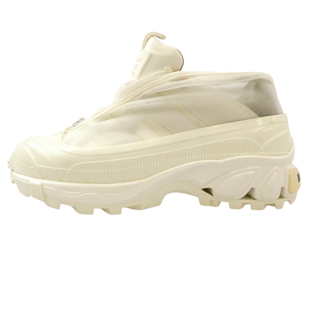 BURBERRY バーバリー 8021161 LOW TOP SNEAKERS スニーカー ホワイト ホワイト系 36 レディース【中古】