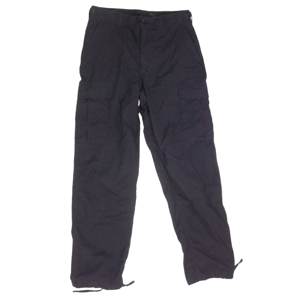 SP0100-97-D-CB10 U.S.ARMY 90s 米軍 BDU PANTS TROUSERS BLACK357 トラウザー ズボン下 黒いこと系 S メンズ【古着】【中古】