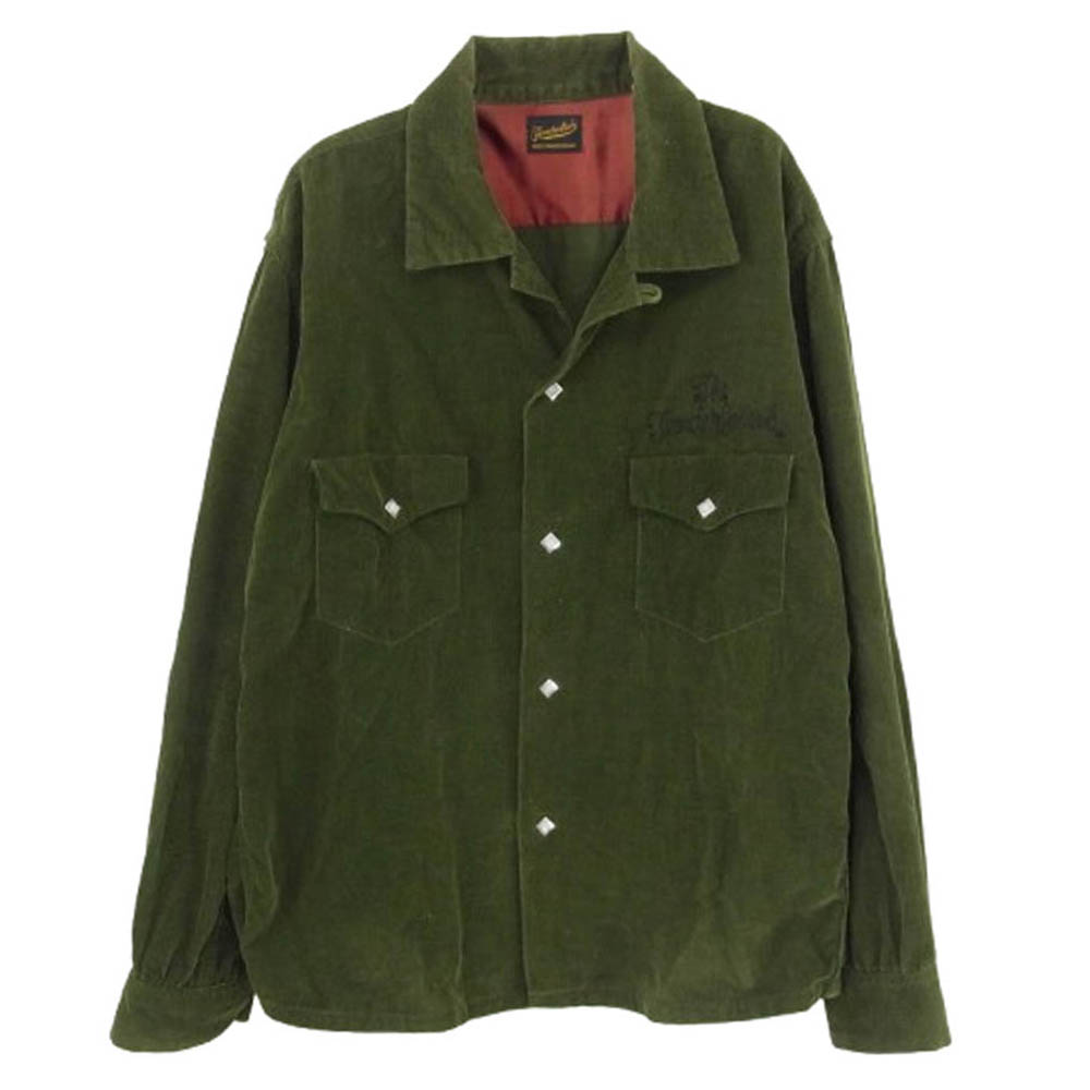 テンダーロイン　プリントネルシャツ　xs 中古・古着通販】TENDERLOIN (テンダーロイン) ネルシャツ グリーン