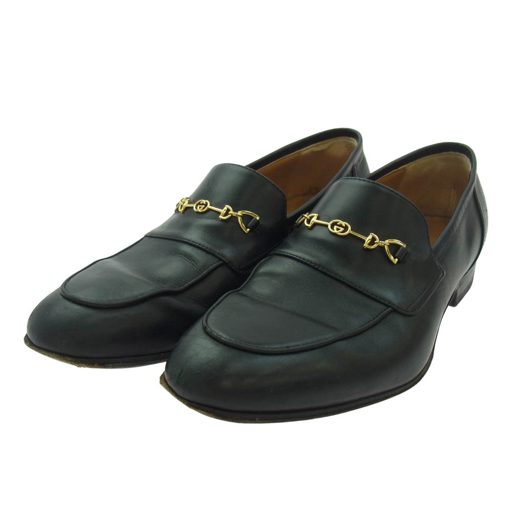 GUCCI グッチ レザーローファー 7 1/2 ブラック シェリー 楽天市場】GUCCI グッチ 644724 GGシェリーライン レザー