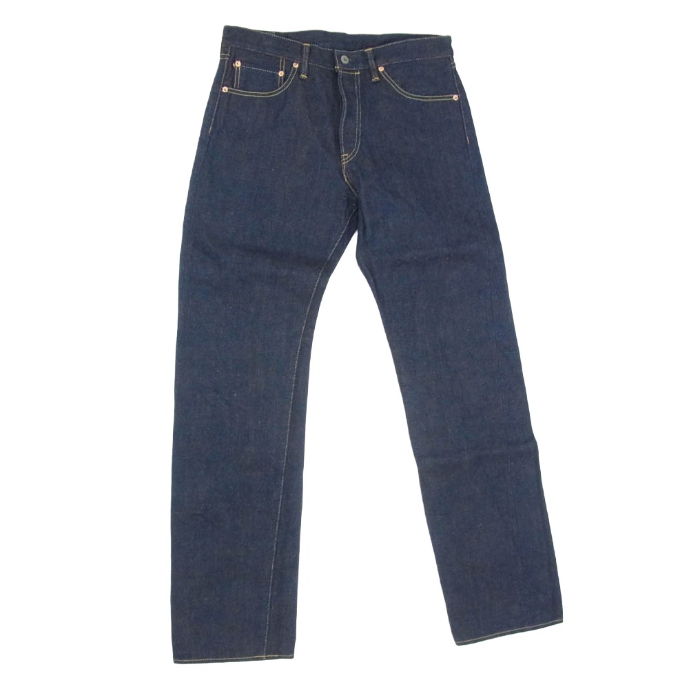 ONI DENIM 鬼デニム ONI288ZR-LBR 20oz シークレットデニム 緯糸ライトブラウン ジーンズ デニムパンツ インディゴブルー系 W33 【極上美品】 メンズ【古着】【中古】