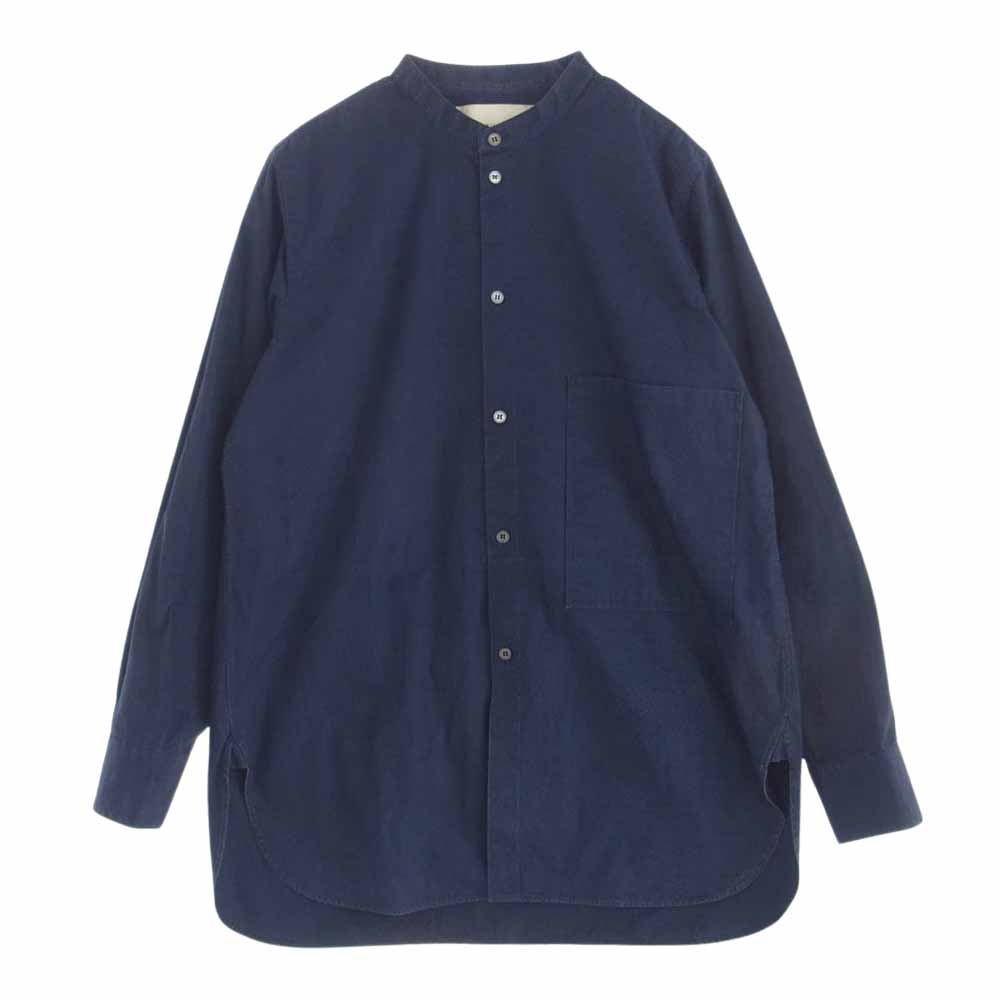 STUDIO NICHOLSON スタジオ ニコルソン KEY ヘンリーネックコットンブレンドシャツ 51-10-841009 ネイビー S IT3TWZLKKGKQ 楽天市場】STUDIO NICHOLSON スタジオ ニコルソン KEY ヘンリー