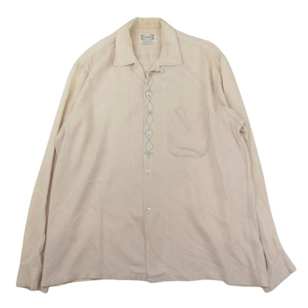 希少 vintage Pilgrim オープンカラー シャツ XL ヴィンテージ 50's 60's PILGRIM ピルグリム オープンカラーシャツ 半袖 開襟