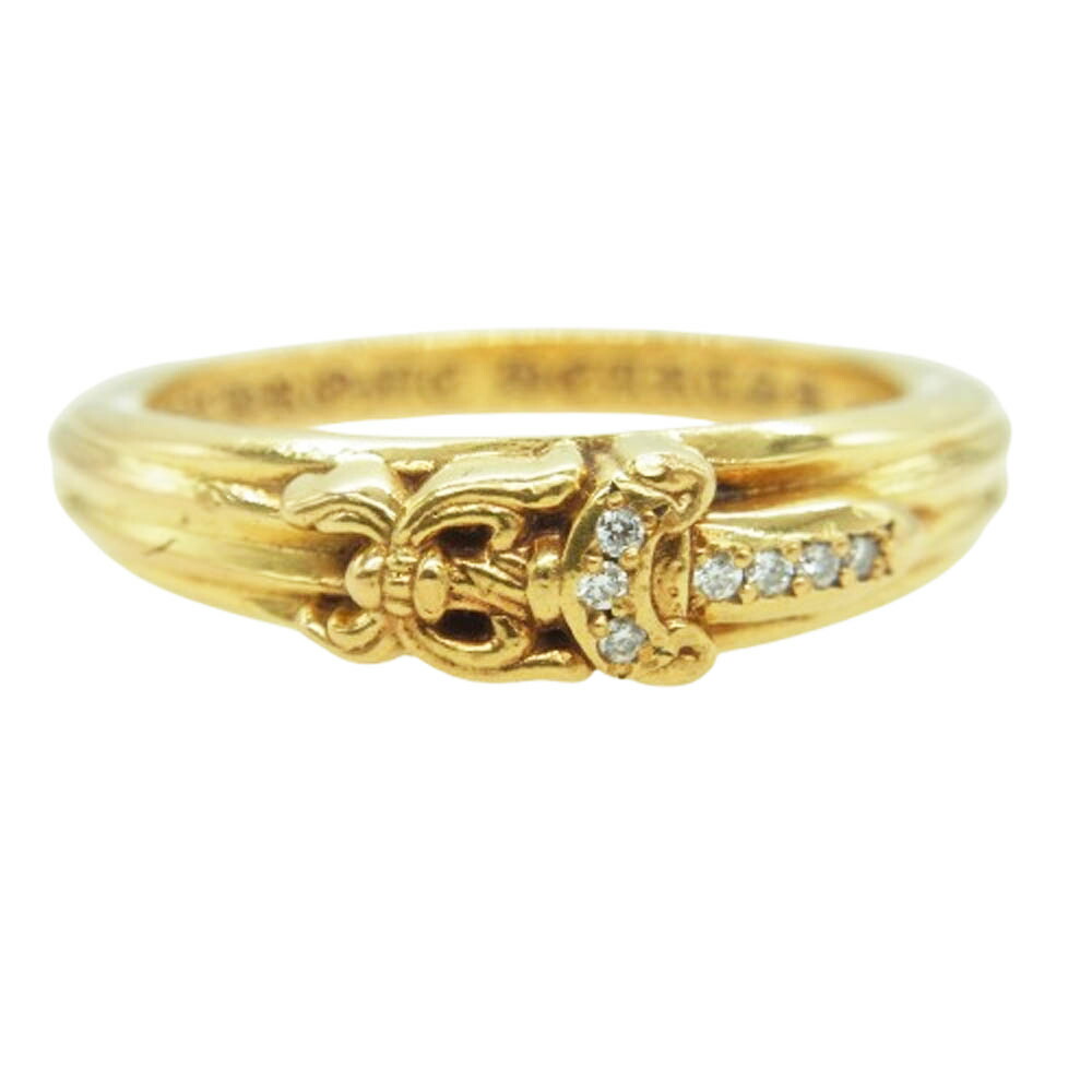 【美品】Chrome Hearts K&Tリングレッドパヴェ 20号 美品】Chrome Hearts K&Tリング レッドパヴェ 20号 激レア