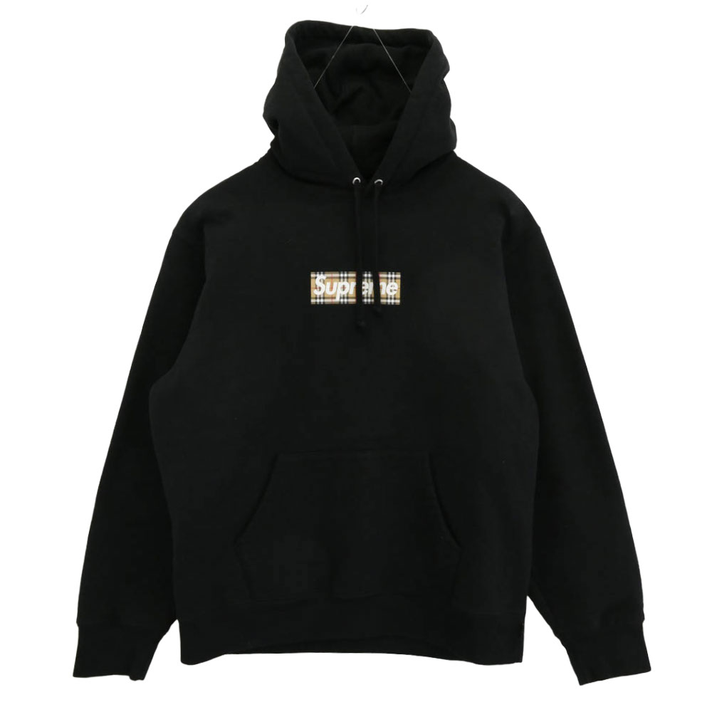 楽天市場】SUPREME 22ss BURBERRY BOX LOGO HOODED SWEATSHIRTS XL