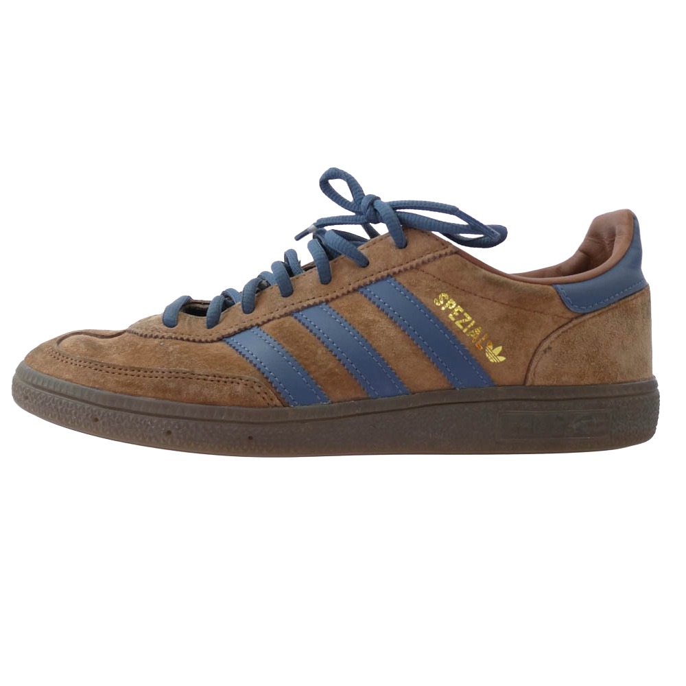 adidas アディダス JP7725 Handball Spezial Preloved Brown Gum 5 ハンドボール スペツィアル プリラブド ブラウン ガム5 ローカット スニーカー ブラウン系 ネイビー系 27.5cm メンズ【中古】