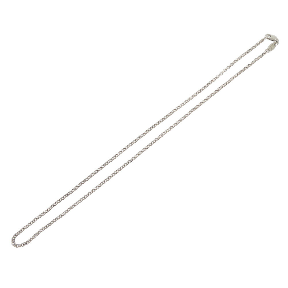 CHROME HEARTS クロムハーツ（原本無） 16inch NECKCHAIN ロールチェーン 16インチ ネックレス チェーン シルバー系  メンズ【中古】
