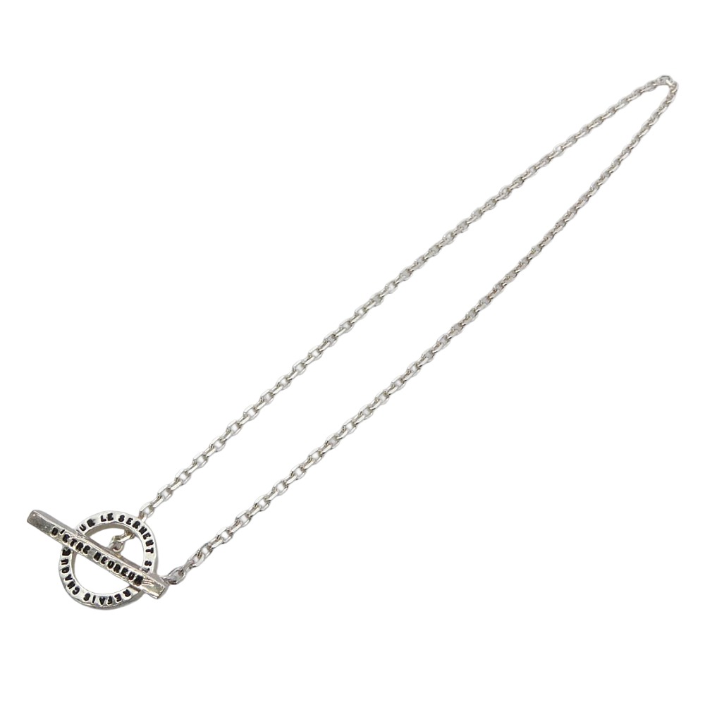 SERGE THORAVAL セルジュトラヴァル N27-0_0146550 N27 かかわり合い LIENS NECKLACE チョー鉄道車両 頸飾り しろがね色系  メンズ【中古】
