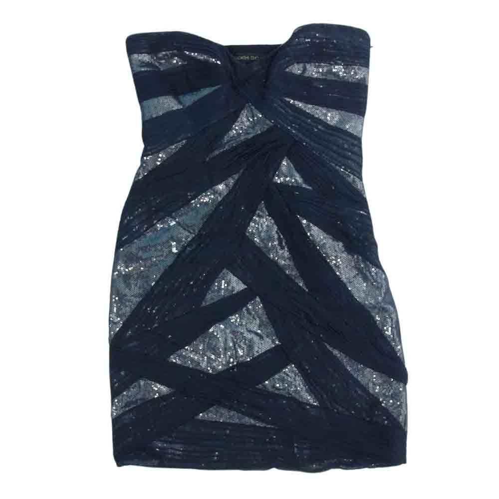タダシ ショージ TADASHI SHOJI ワンピース YJ90218M Sequin Above Knee Mini Dresses for Women グリッタースパンコール ドレス ワンピース ネイビー系 2 レディース【古着】【中古】｜ブランド古着 ライフ店