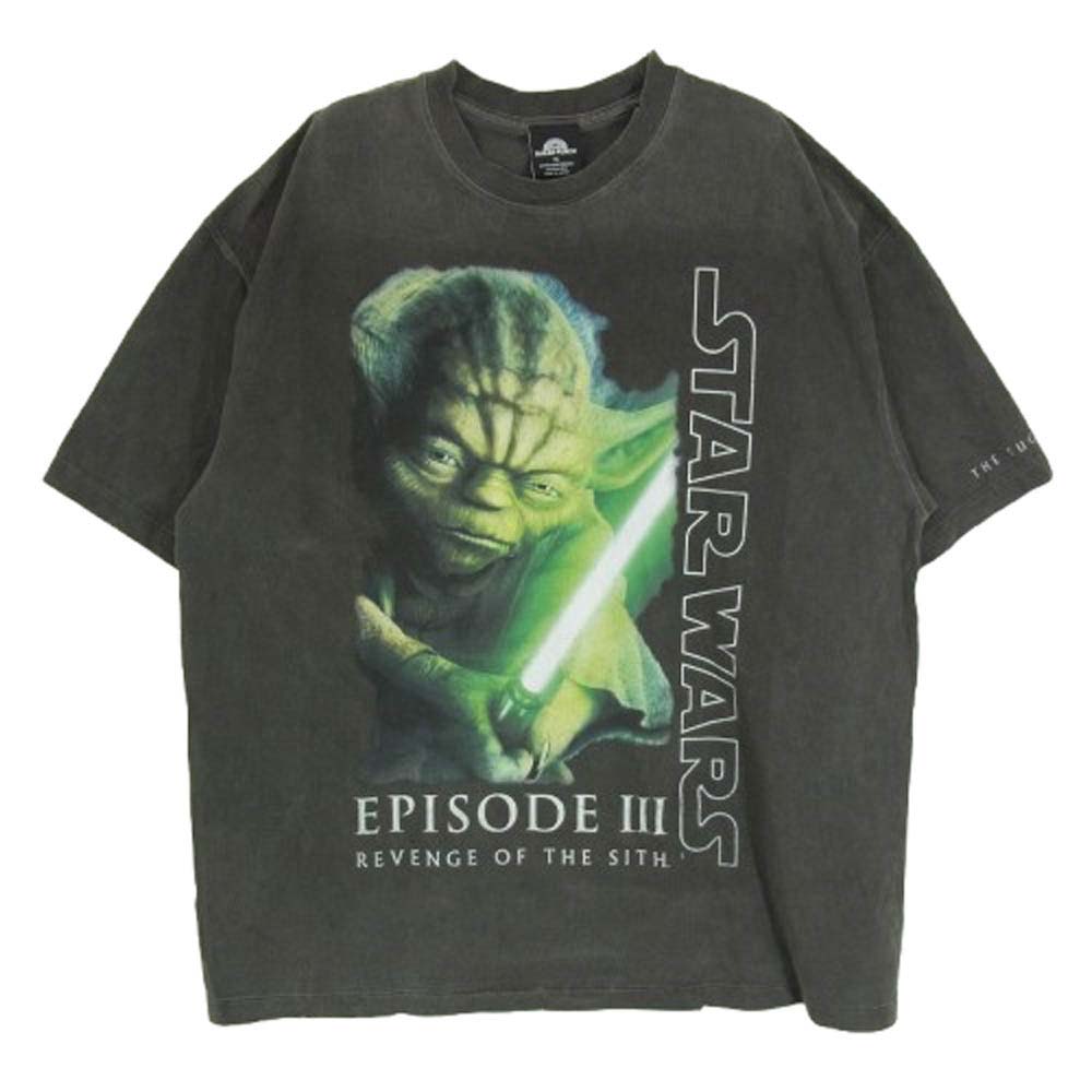 楽天市場】Kith x STAR WARS Yoda Vintage Tee Black キス x