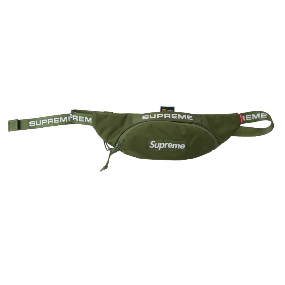 Supreme シュプリーム 22AW Small Waist Bag CORDURA コーデュラ スモール ウエスト バッグ グリーン系 メンズ【中古】|ブランド古着 ライフ店