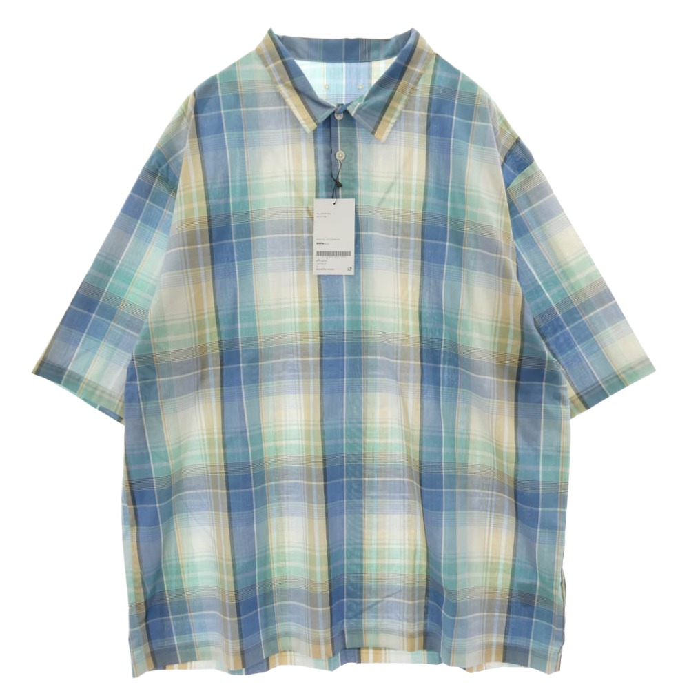 SOPHNET. ソフネット SOPH-240033 S/S PULLOVER SHIRT 半袖 ティーシャツ プルオーバー 点火装置青色系 XL 【美品】 メンズ【古着】【中古】