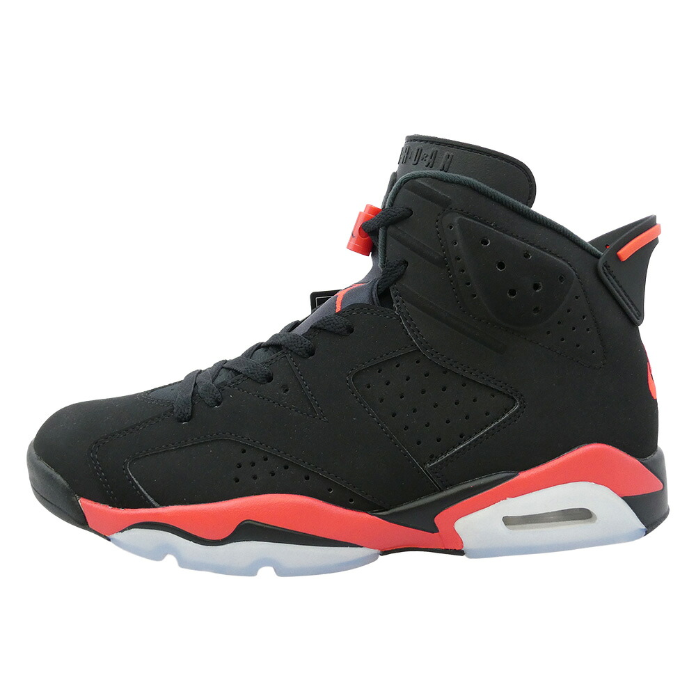 NIKE ナイキ CT8529-001 Air Jordan 6 Retro Infrared Salesman エアジョーダン6 レトロ インフラレッドセールスマン ハイカットスニーカー 黒いこと系 29珊【新古品】【未当て嵌める】 メンズ【中古】