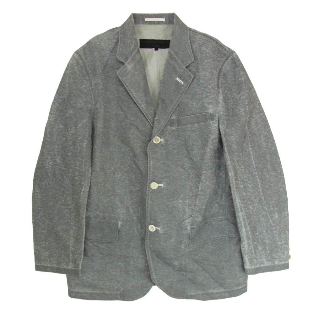 COMME des GARCONS HOMME コムデギャルソンオム AD2000 HJ-10016S 00s 田中オム 3B テーラードジャケット ブレザー グレー系 S メンズ【古着】【中古】