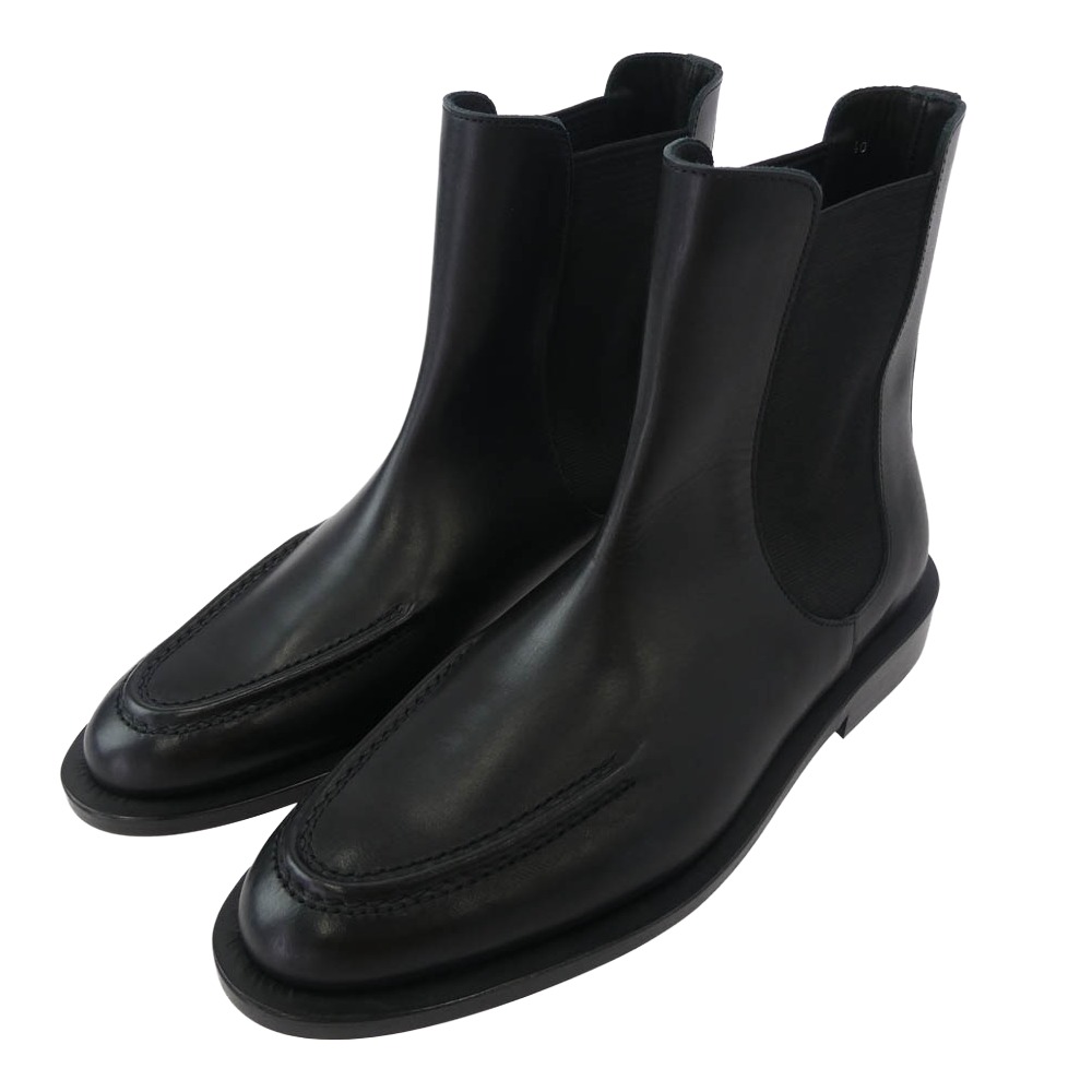 イシュム ISHMM ISH-1-15-2 MOCA BOOTS モカ 片方ゴア なめし革 ブーツ 黒いこと系 40 【御前上等美品】 メンズ【中古】