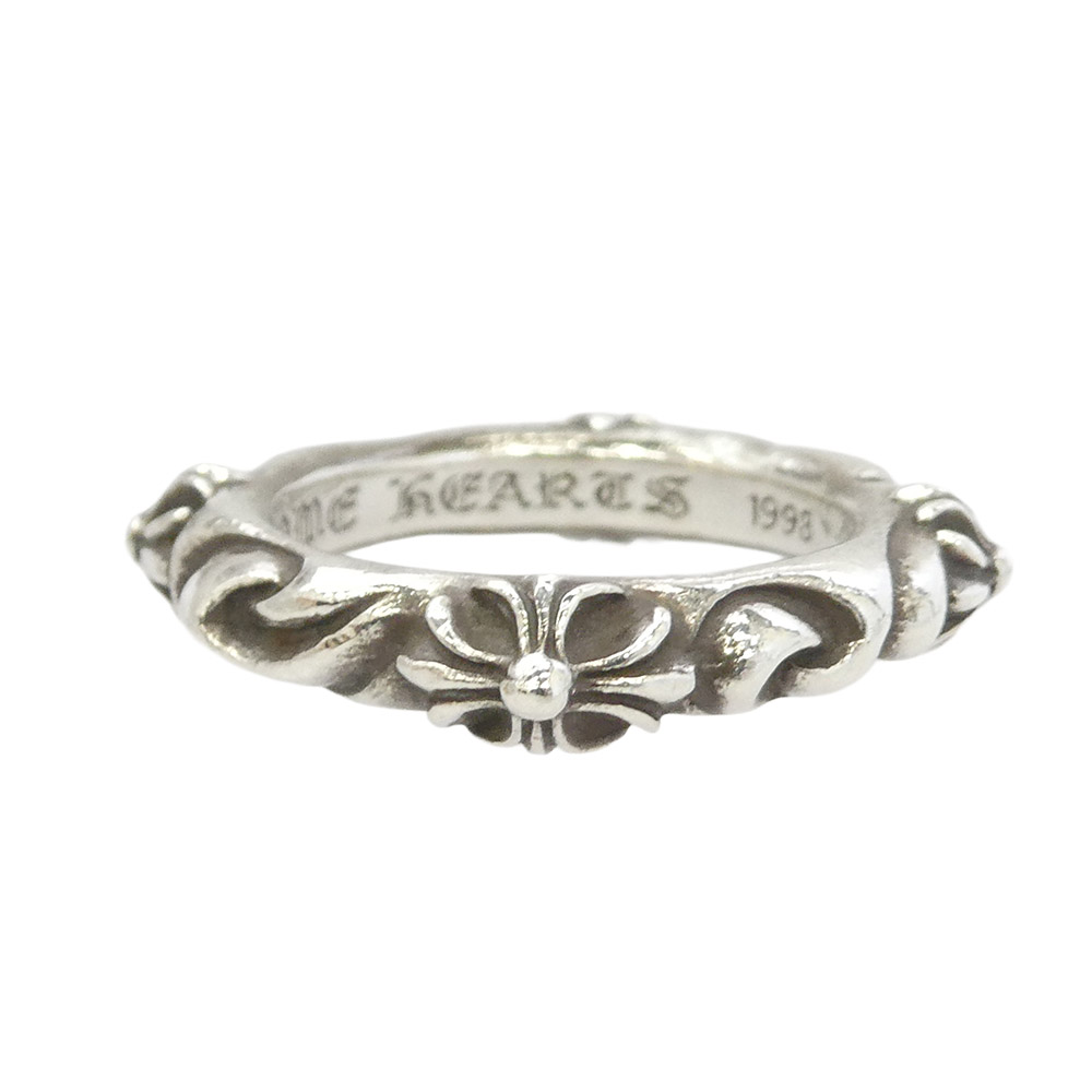 CHROME HEARTS クロムハーツ（原型無） 買いもとめる受け取り証書嘱する SBT BAND 輪っか しろがね色系 19号  メンズ【中古】